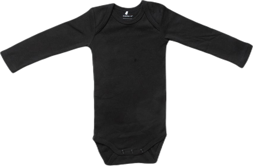 Body 3P Ls Black, Unisex, Apparels, Tops, Black, 68