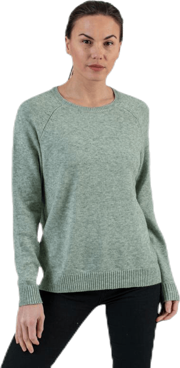 Lesly Kings L/S Pullover Knt Green