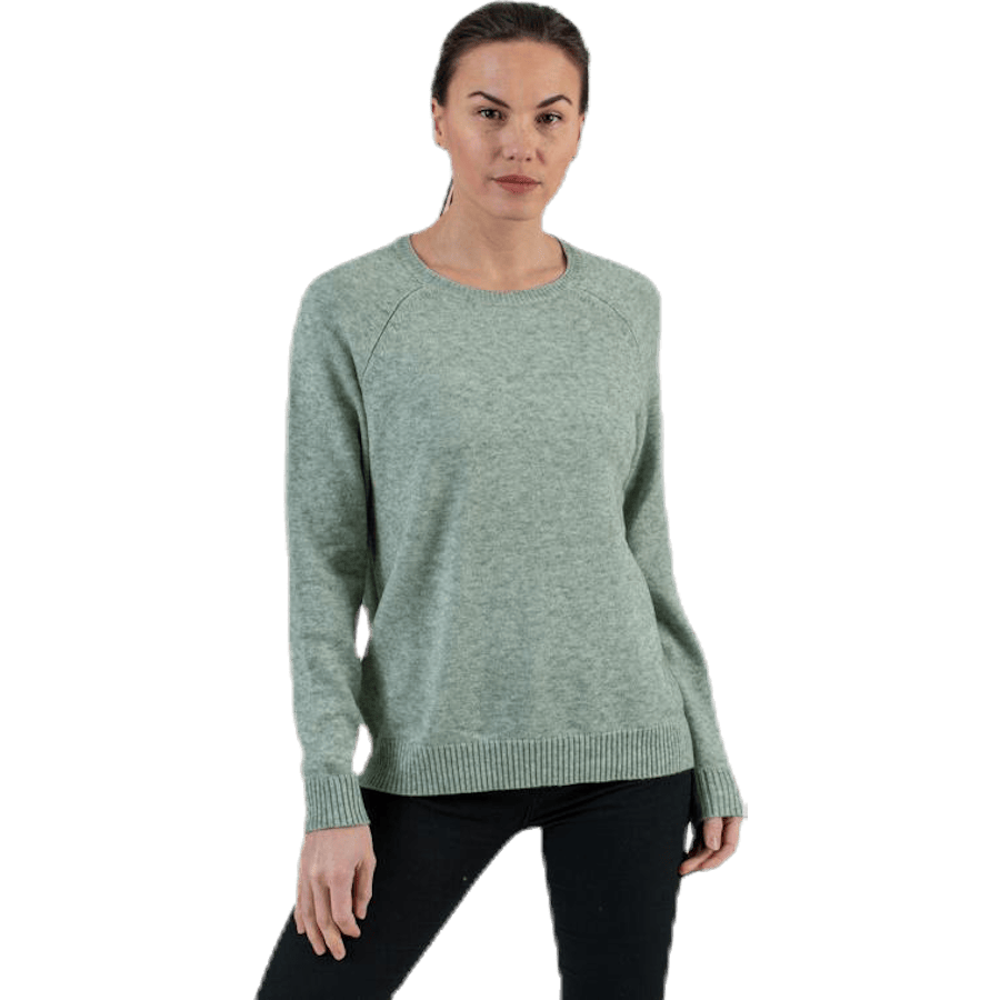 Lesly Kings L/S Pullover Knt Green