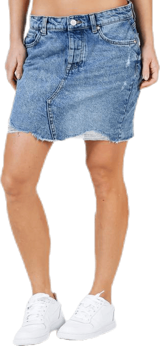 Sky Life Reg Dnm Skirt Blue - Bild 2
