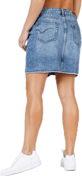 Sky Life Reg Dnm Skirt Blue - Bild 4