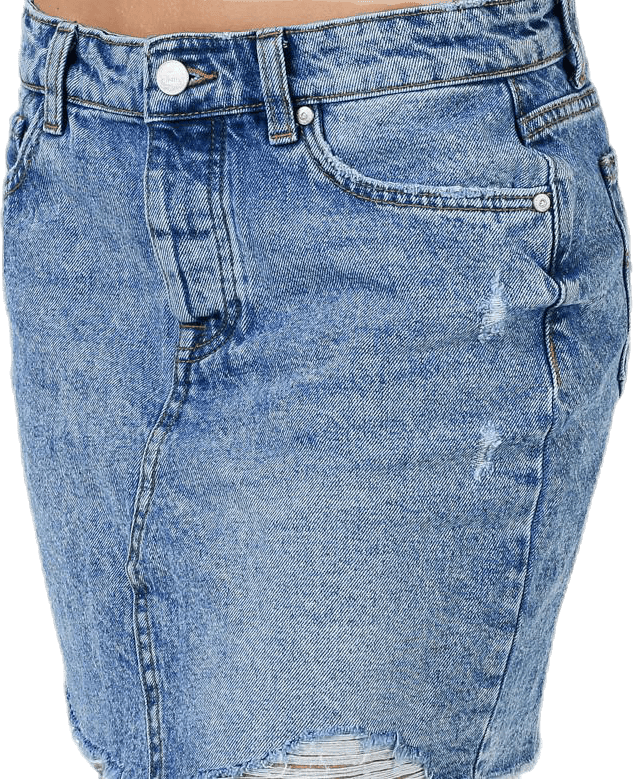 Sky Life Reg Dnm Skirt Blue - Bild 6