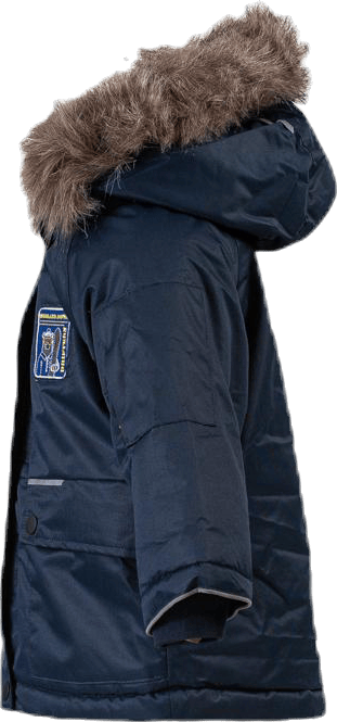 Malik Parka Jacket Blue - Bild 2