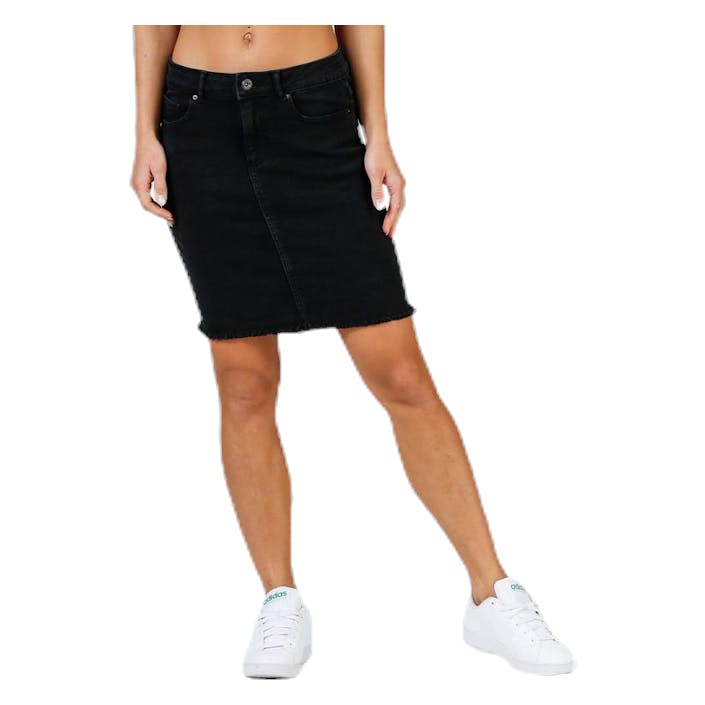 Aia Mw Dnm Skirt Black, Female, Vaatteet, hameet ja mekot, Musta, XL