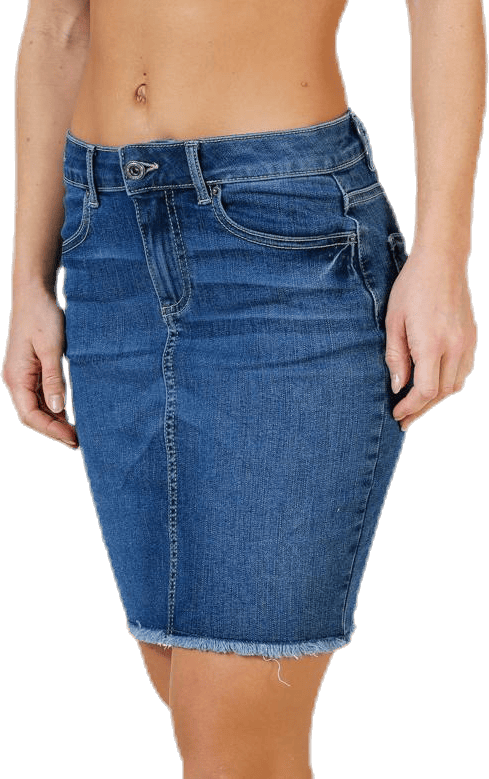 Aia Mw Dnm Skirt Blue - Bild 7