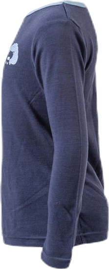 Willit Wool Ls Top Xix Blue - Bild 2