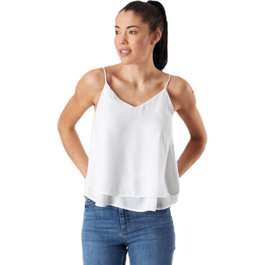 Bodil Slip Top White