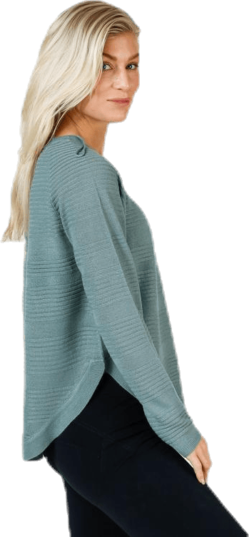 Caviar Long Sleeve Pullover Knit Chinois Green - Bild 3