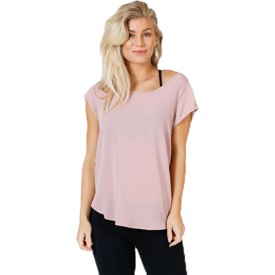 Vic S/S Solid Top Pink