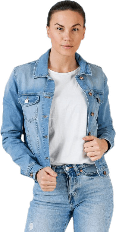 Tia Life Dnm Jacket Bb Lb Blue