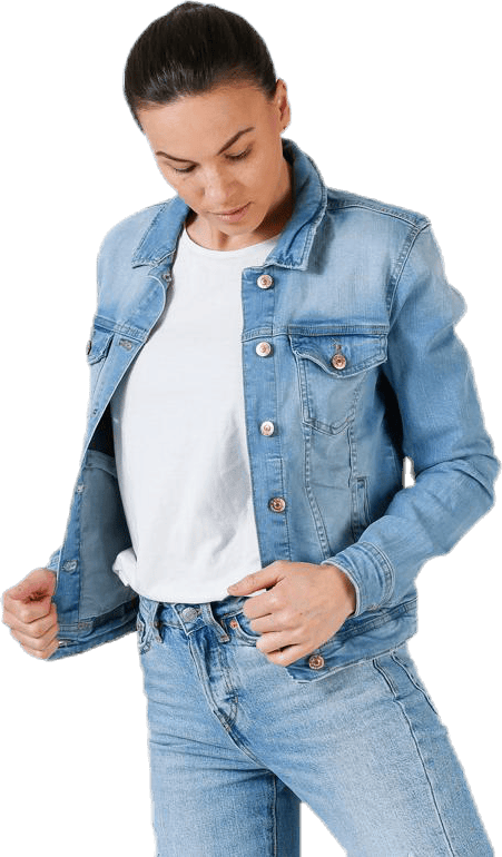 Tia Life Dnm Jacket Bb Lb Blue - Bild 3