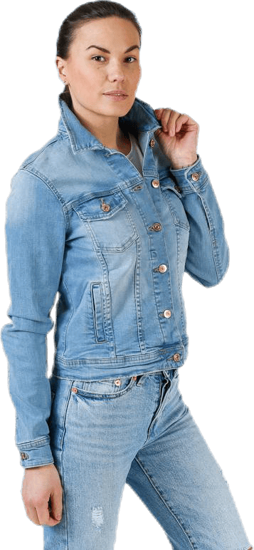 Tia Life Dnm Jacket Bb Lb Blue - Bild 4