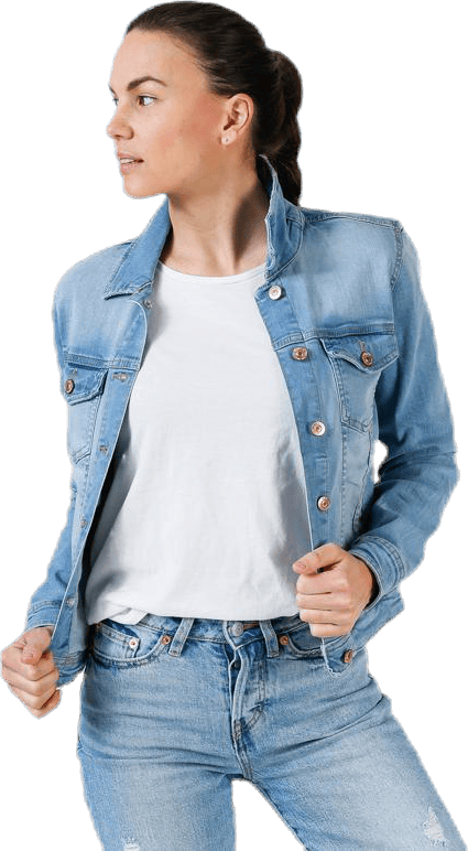 Tia Life Dnm Jacket Bb Lb Blue - Bild 6