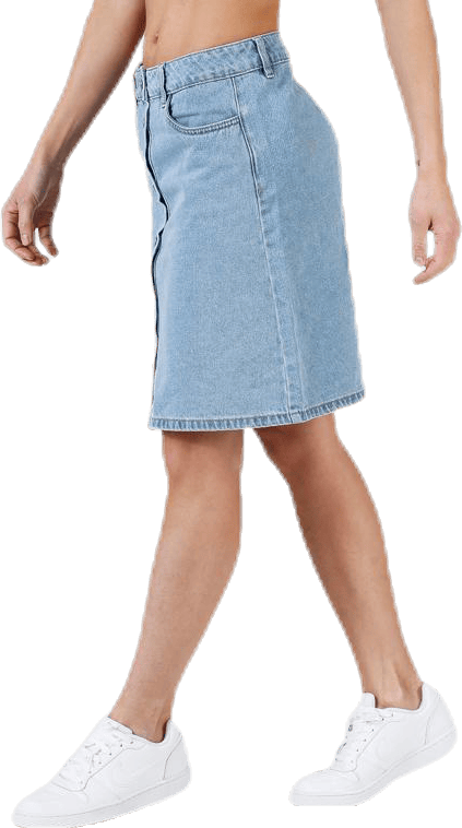 Farrah Reg Dnm Skirt Blue - Bild 3
