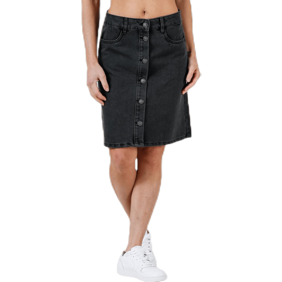 Farrah Reg Dnm Skirt Black