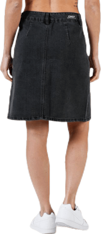 Farrah Reg Dnm Skirt Black - Bild 2