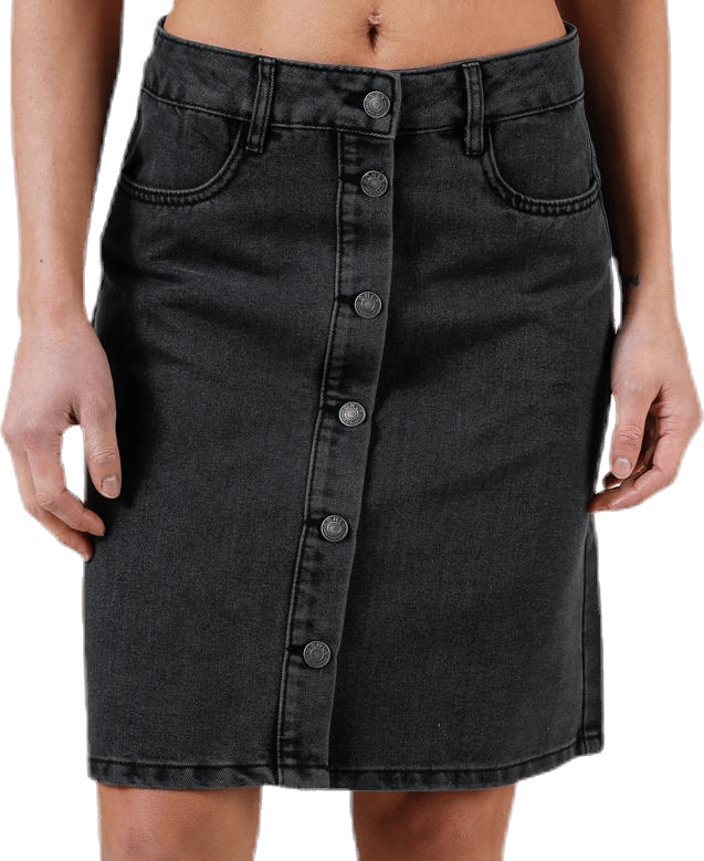 Farrah Reg Dnm Skirt Black - Bild 5
