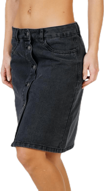 Farrah Reg Dnm Skirt Black - Bild 8