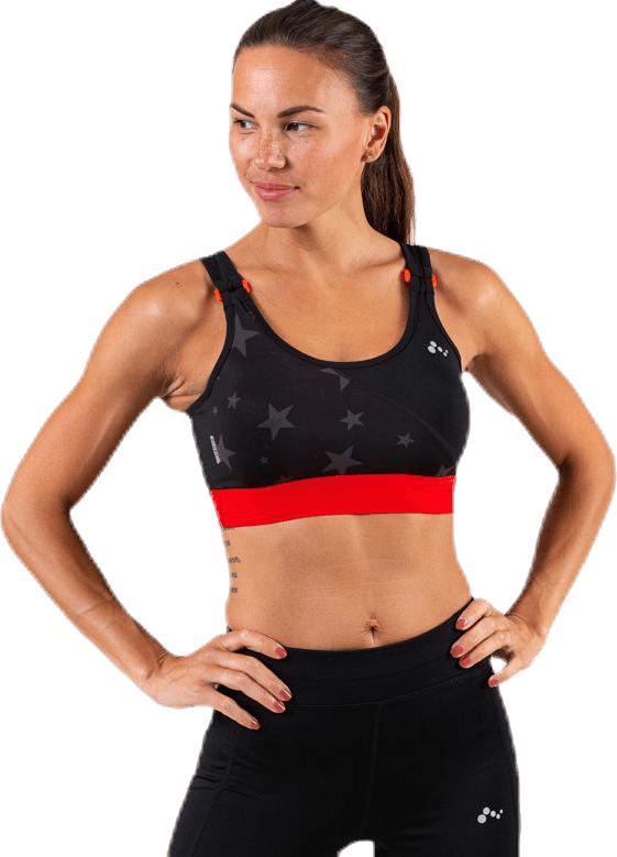 Alya Aop Sports Bra Black