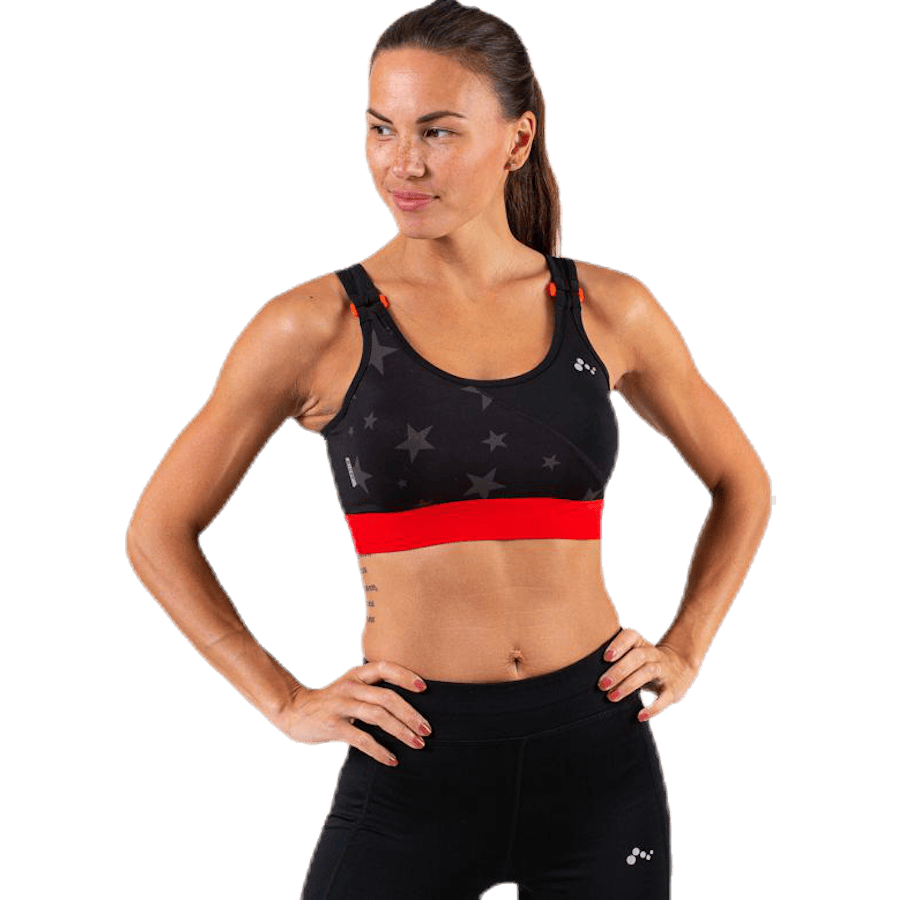 Alya Aop Sports Bra Black