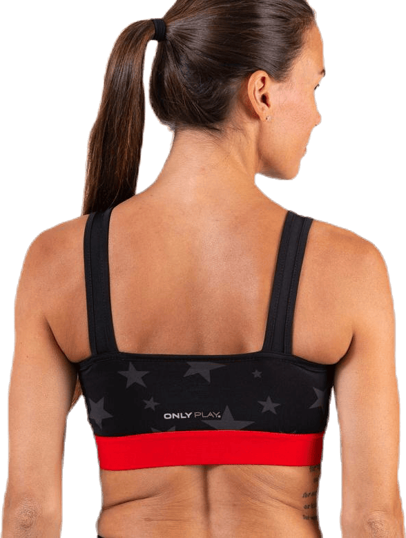 Alya Aop Sports Bra Black - Bild 3