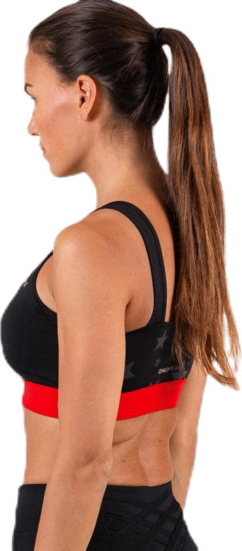 Alya Aop Sports Bra Black - Bild 4