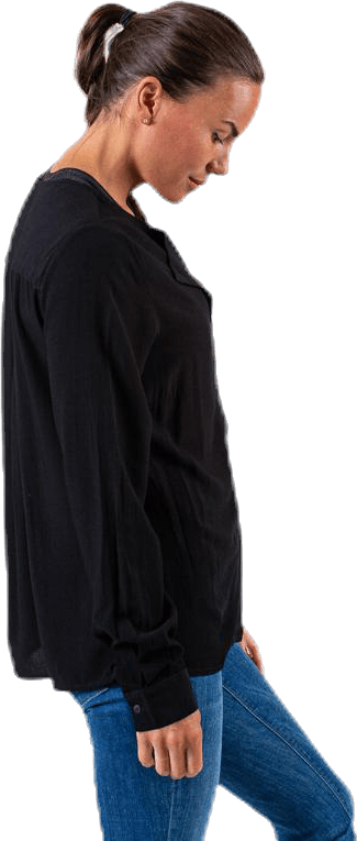 Ea Ls Shirt Black - Bild 2