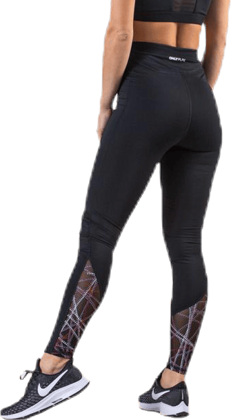 Odele Hw Aop Training Tights Black - Bild 3