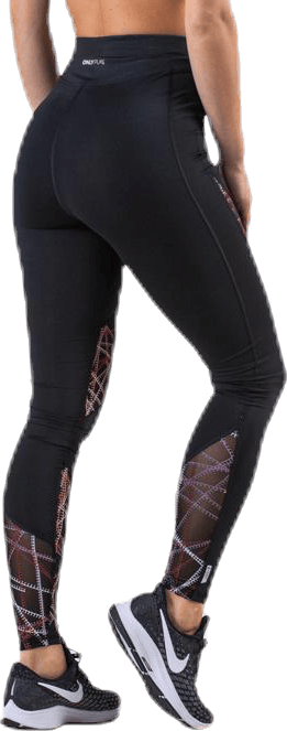 Odele Hw Aop Training Tights Black - Bild 4