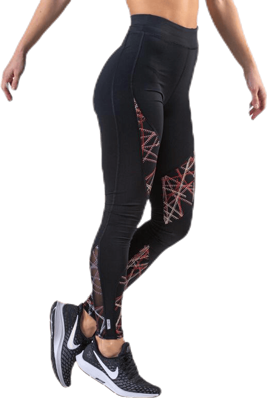 Odele Hw Aop Training Tights Black - Bild 5