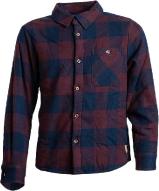 Nashion Ls Teddy Shirt Blue