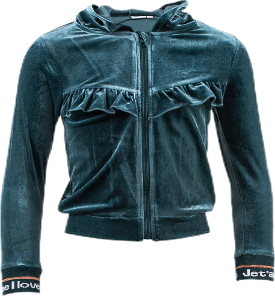 Nille Vel Card W Hood Green