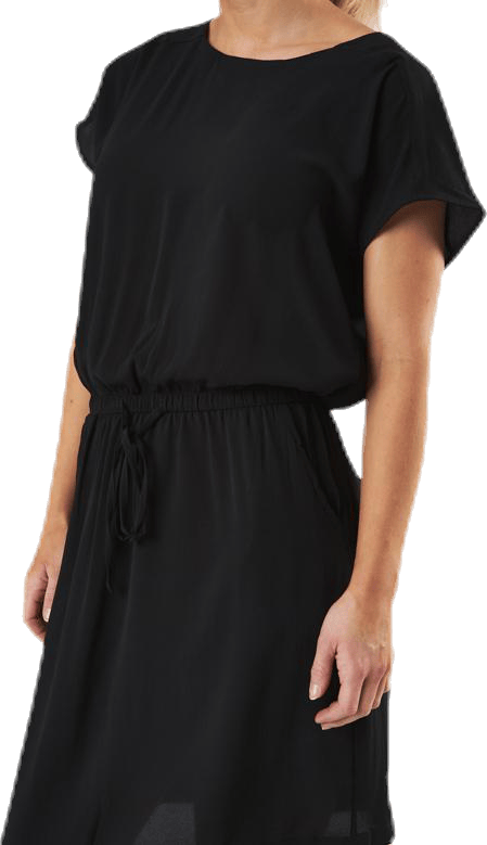 Mariana Myrina S/S Det Dress Wvn Black - Bild 3