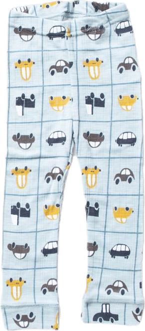 Wang Wool Needle Longjohn Xix Blue