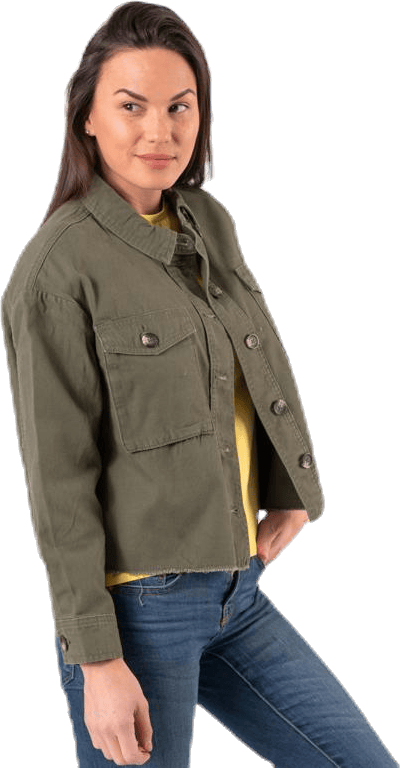 Marina Crop Jacket Green - Bild 2