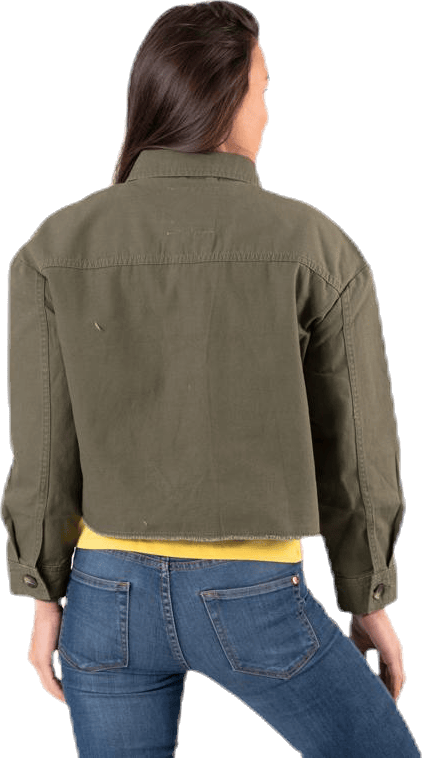 Marina Crop Jacket Green - Bild 3