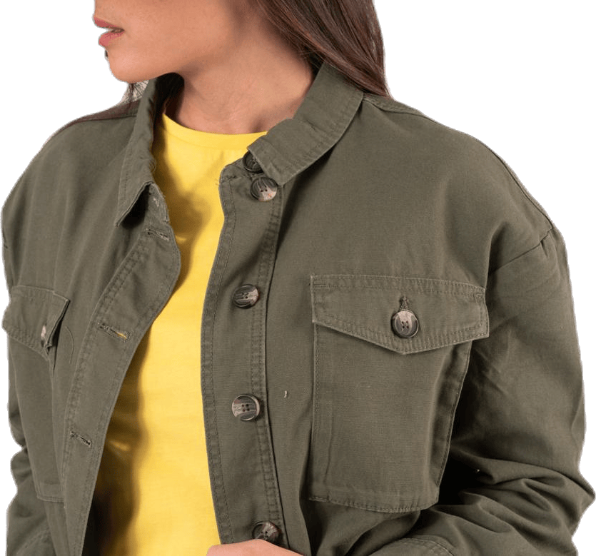 Marina Crop Jacket Green - Bild 5