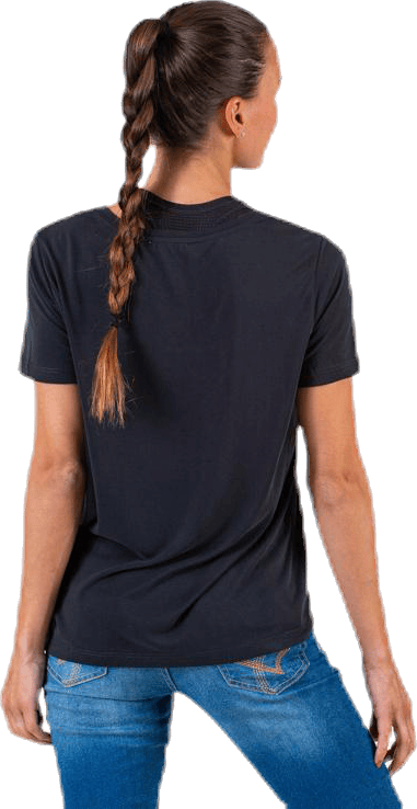 Kamala Ss O-Neck Tee Black - Bild 3
