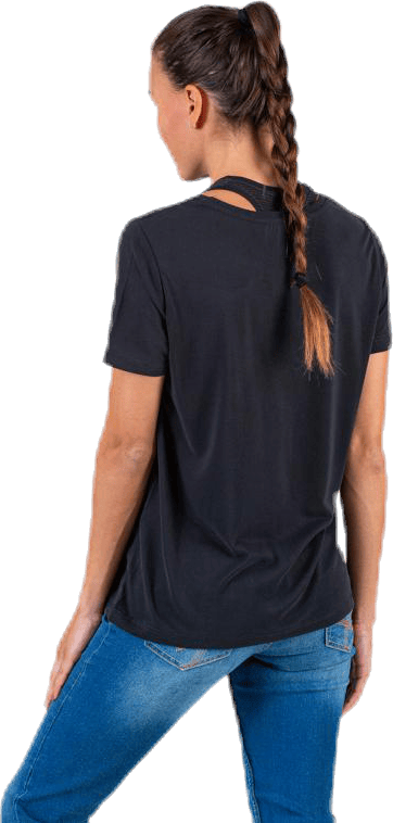 Kamala Ss O-Neck Tee Black - Bild 4