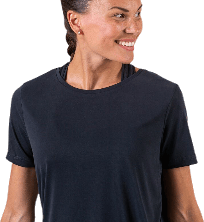 Kamala Ss O-Neck Tee Black - Bild 5
