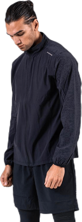 Untun Hi-Viz Reflective Jacket Black, Male, Apparels, jackets, Running, Black, XL