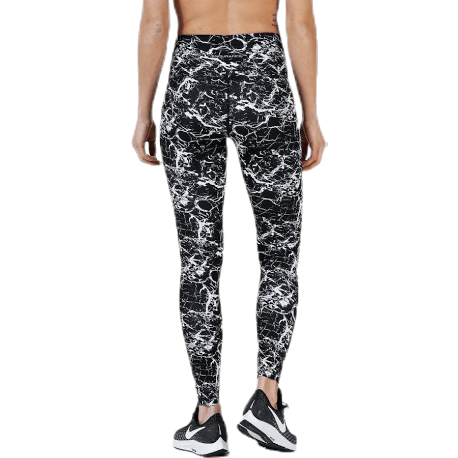 Alec Printed Tights White/Black - Bild 2