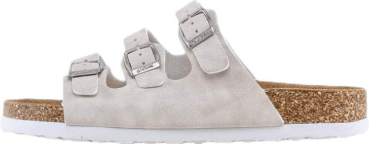 Santa Cork Sandals Grey, Female, Chaussures, Sandales et Pantoufles, Gris, EU 38