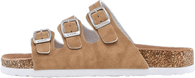 Santa Cork Sandals Brown, Female, Skor, Sandaler och Tofflor, Brun, EU 37