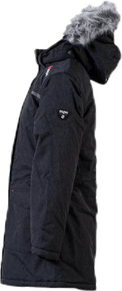 Gitte Girl Melange Parka W-PRO 10000 Grey - Bild 2