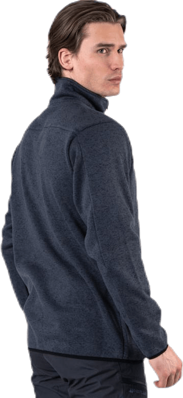 Pareman Melange Fleece Jacket Grey - Bild 3