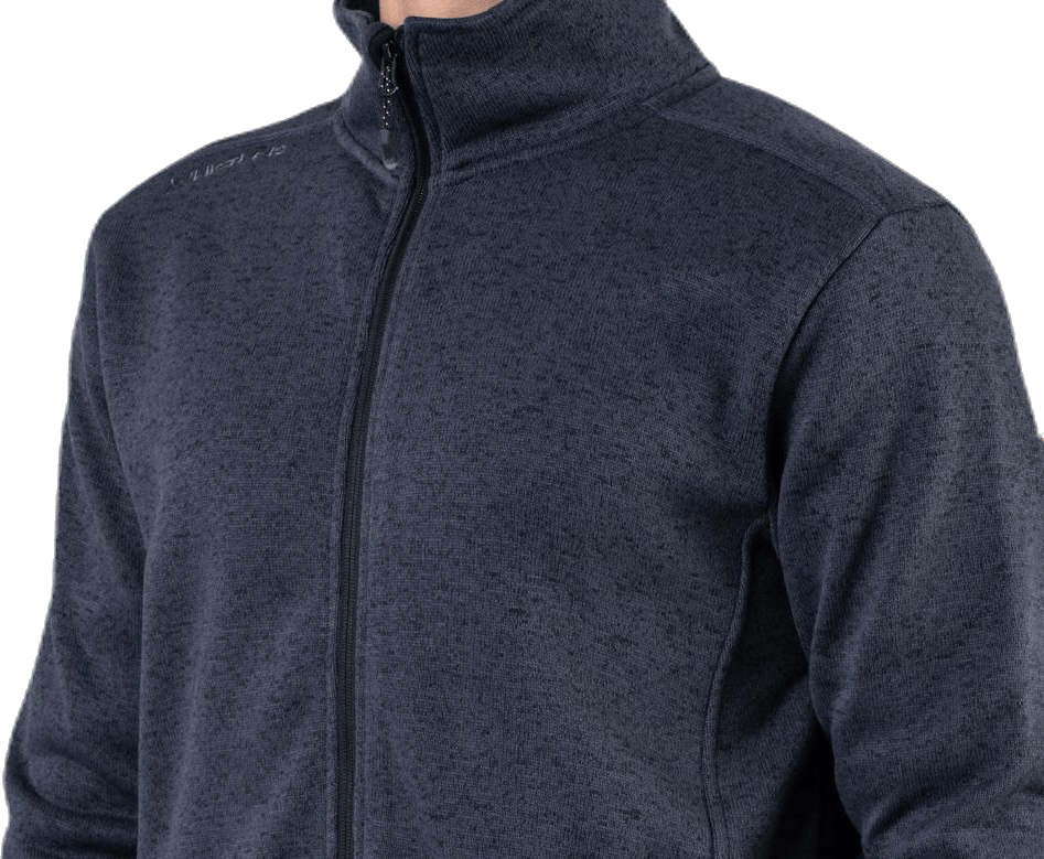 Pareman Melange Fleece Jacket Grey - Bild 5