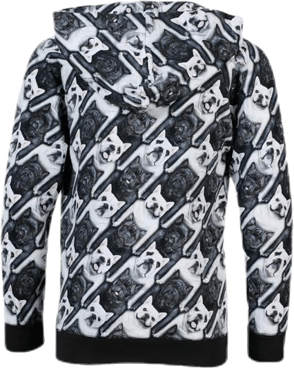 Russel Bulldog Hoodie Black - Bild 3