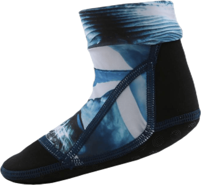 Zabi Beach Socks Blue, Unisex, Sko, Sandaler og Tøfler, Svømming, Blå, EU 27/28