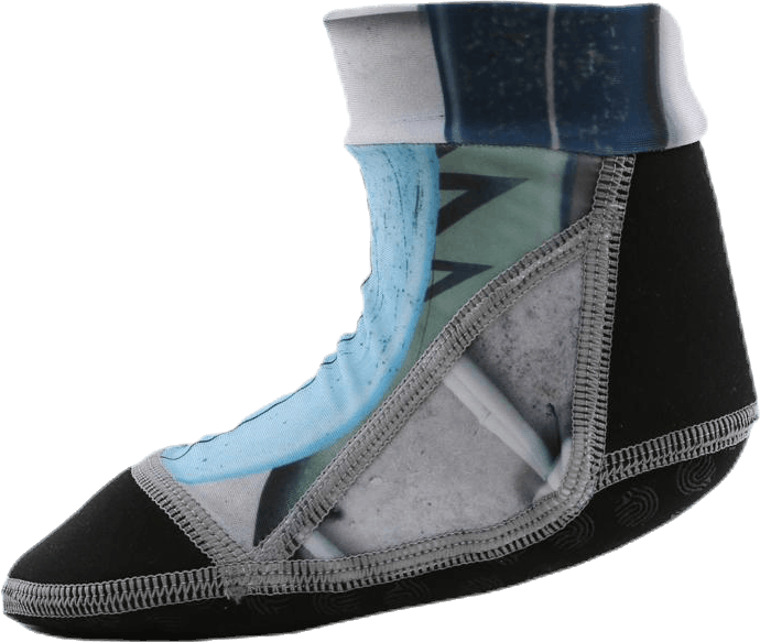 Zabi Beach Socks Blue, Unisex, Kengät, Sandaalit ja Tohvelit, Uima, Sininen, EU 23/24